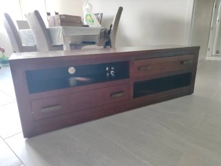 Conjunto Muebles Salón Madera