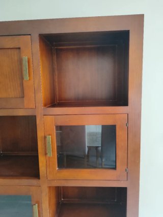Conjunto Muebles Salón Madera