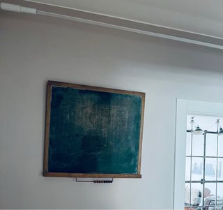 Pizarra Antigua Decoración Madera