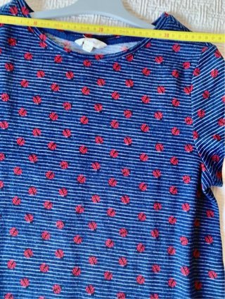 Camiseta Springfield azul y roja