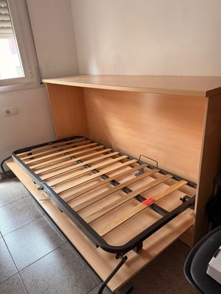 Cama Abatible 90x180 Madera