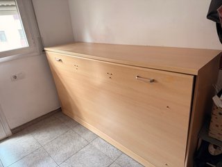 Cama Abatible 90x180 Madera