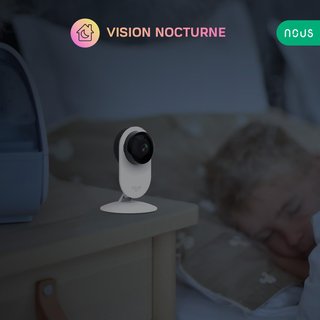 Nous cámara vigilancia interior con app