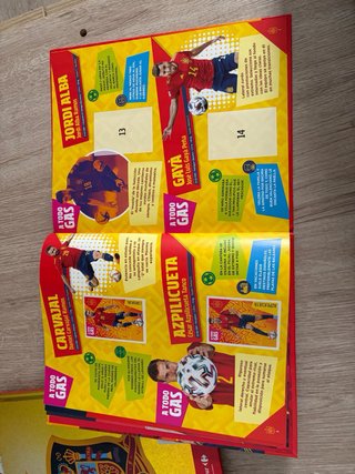 Álbum Panini Selección Española Fútbol Lujo