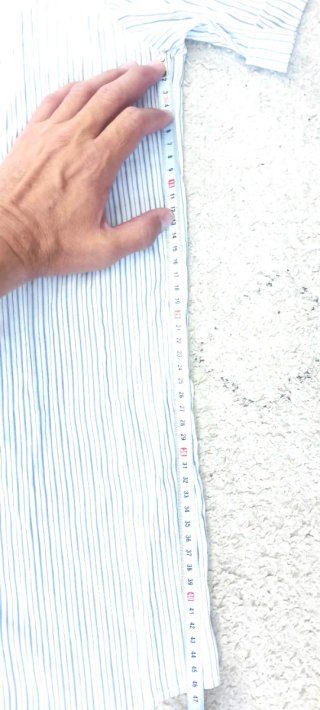 Camisa Quiksilver Talla L Rayas Azules y Beige