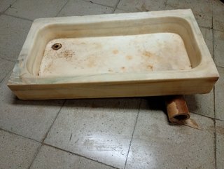 Fregadero de mármol