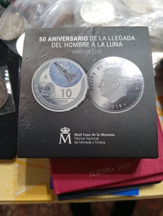 Moneda Colección Plata 10 Euro