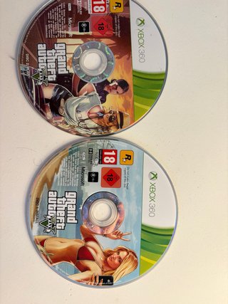 GTA V XBOX 360 - Discos 1 y 2