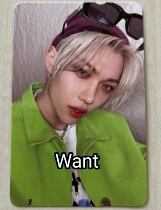 Photocard Stray Kids Lee Know Hyunjin WTT