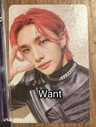 Photocard Stray Kids Lee Know Hyunjin WTT