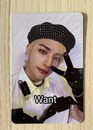 Photocard Stray Kids Lee Know Hyunjin WTT