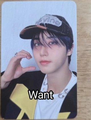 Photocard Stray Kids Lee Know Hyunjin WTT
