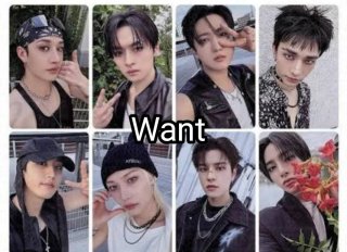 Photocard Stray Kids Lee Know Hyunjin WTT