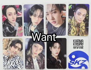 Photocard Stray Kids Lee Know Hyunjin WTT