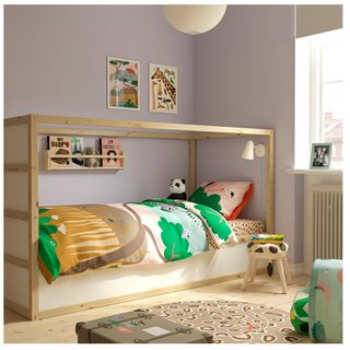 Letto Kura IKEA 90x200 + 2 materassi