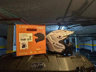 Casco Moto LS2 drifter Blanco