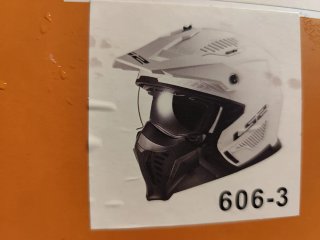 Casco Moto LS2 drifter Blanco