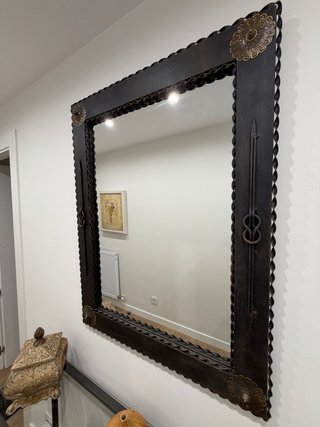 Consola Forja con Espejo