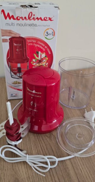 Picadora Moulinex Multi Moulinette 500W Roja