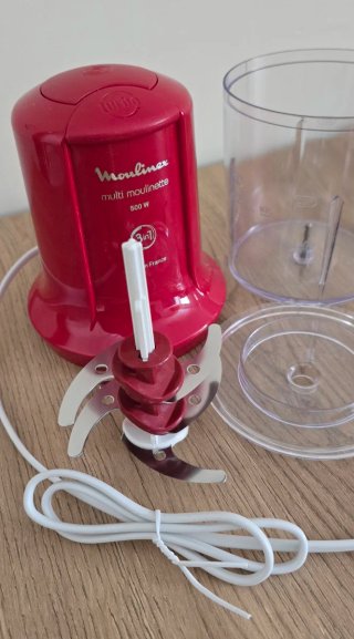 Picadora Moulinex Multi Moulinette 500W Roja