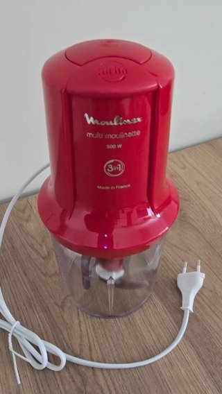 Picadora Moulinex Multi Moulinette 500W Roja
