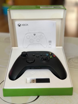 Mando Xbox Series X + Adaptador Inalámbrico