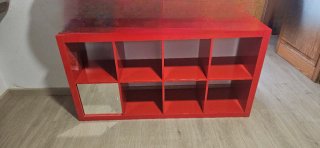 Estantería Roja Modular