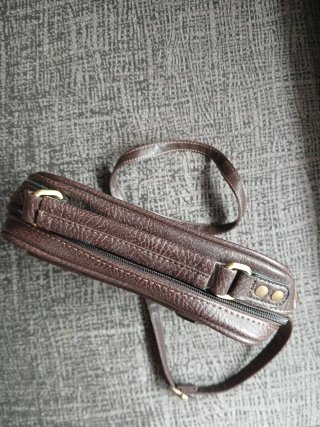 Bolso bandolera caballero MATTIES marrón