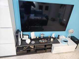 Mueble salón completo con baldas