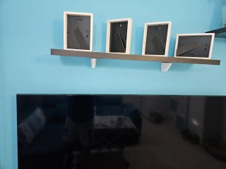 Mueble salón completo con baldas