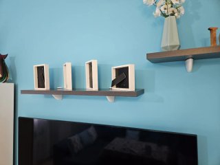 Mueble salón completo con baldas
