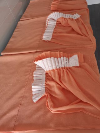 Cortinas Salmon (3 unidades)