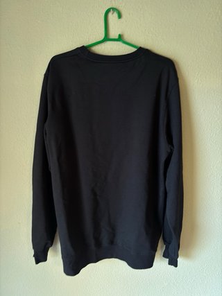 Sudadera Burberry Negra Logo Cuadros