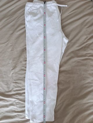 Pantalones Zara blancos talla XL