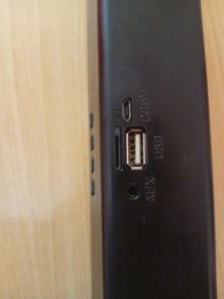 Altavoz Dullow Negro ZX100