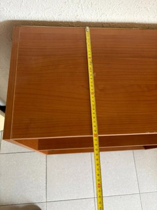 Estantería de madera 2 baldas