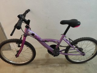 Bicicleta infantile viola 20