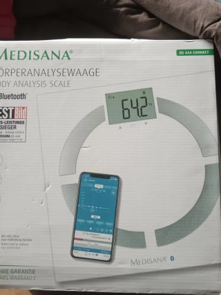 Báscula Análisis Corporal Medisana BS 444