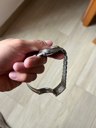 Seiko 5 Automático Plata y Blanco