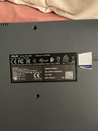 Portátil Asus Plata