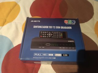 Sintonizador TDT/T2 con Grabador JN-821T2
