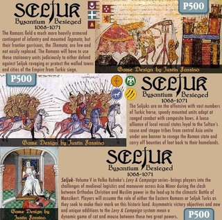 Wargame Seljuk: Byzantium Besieged 1068-1071