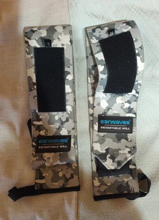 Muñequeras Earwaves Talla L Camuflaje