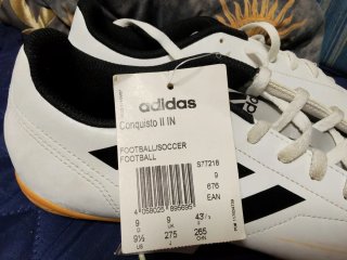 Zapatillas Adidas Futbol Sala Blancas Talla 42