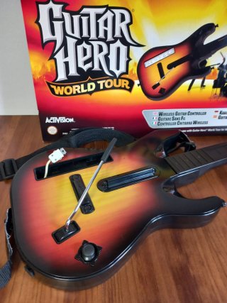 Guitarra Inalámbrica Guitar Hero para Nintendo Wii