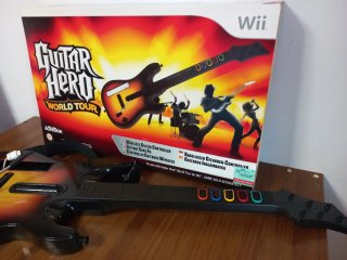 Guitarra Inalámbrica Guitar Hero para Nintendo Wii