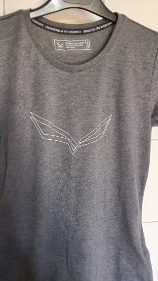 Salewa T-shirt Donna Grigia