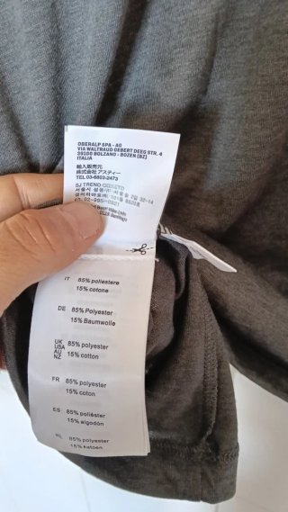 Salewa T-shirt Donna Grigia