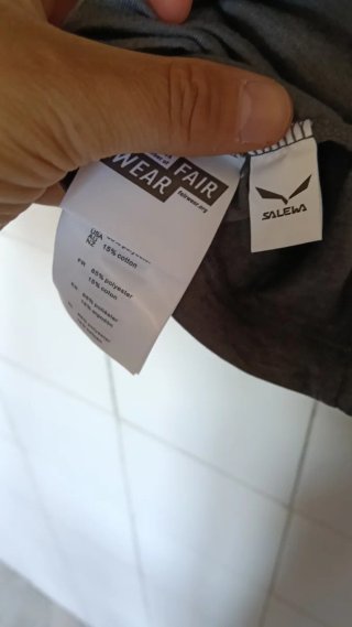 Salewa T-shirt Donna Grigia