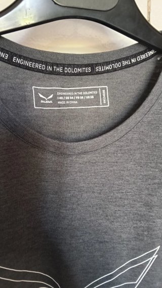 Salewa T-shirt Donna Grigia